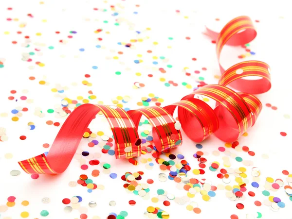 Confetti e streamer — Foto Stock