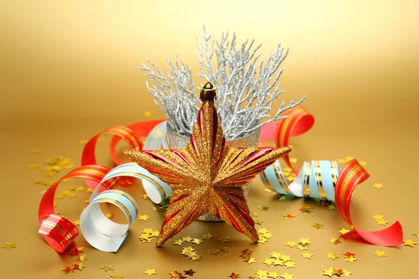 Os ornamentos de Ano Novo — Fotografia de Stock