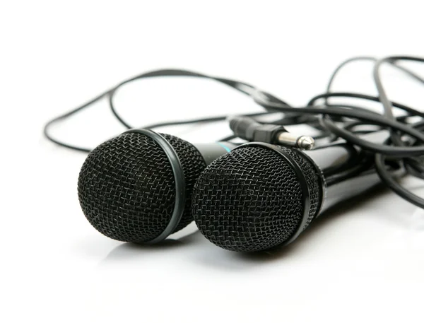 Due microfoni — Foto Stock