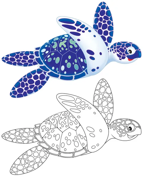 Marine turtle — Stock Photo, Image