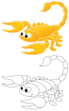 Scorpion clipart