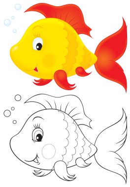 Toy fish clipart