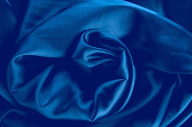 Blue silk clipart