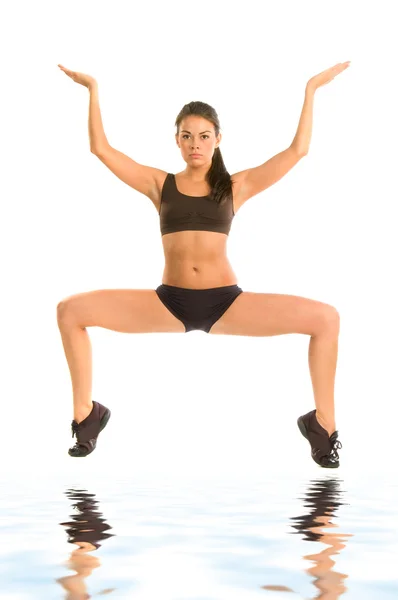 Yoga assana — Stock Photo, Image