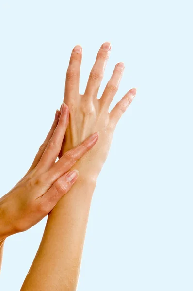 Mâna femeilor — Fotografie, imagine de stoc