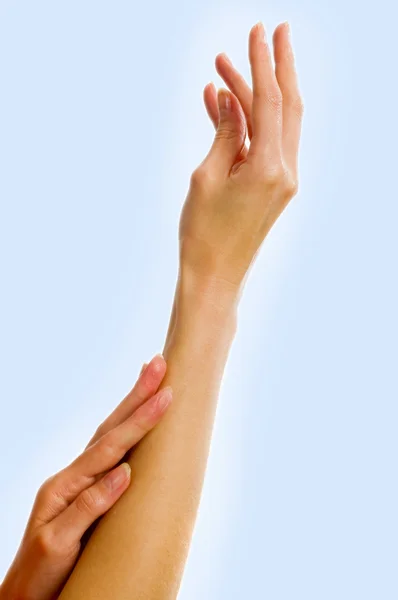 Жіночий руку — стокове фото