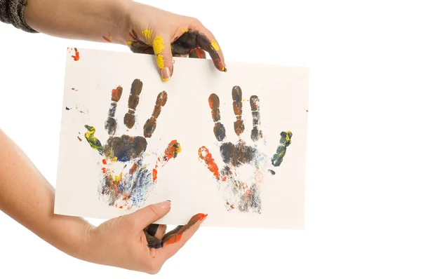 Hand print — Stock Photo, Image