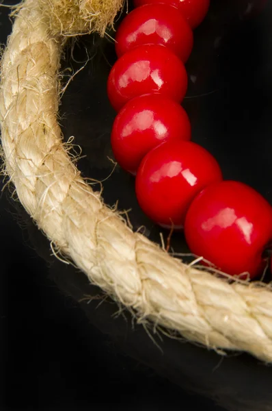 Ожерелье и шнур — стоковое фото