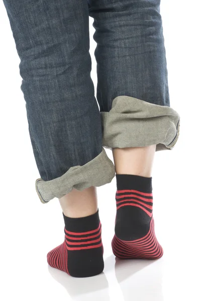 Barevné ponožky — Stock fotografie