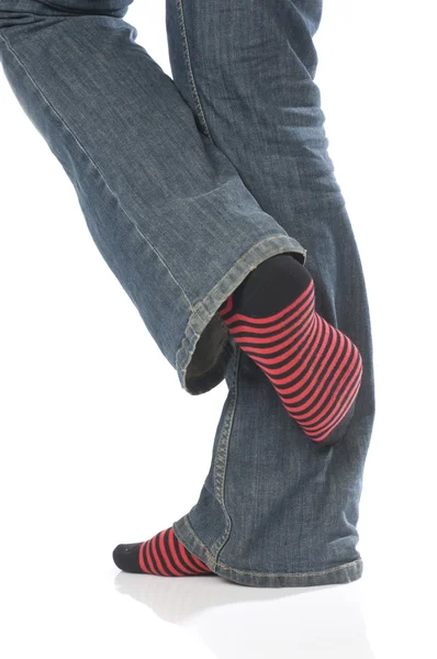 Színű zokni — Stock Fotó