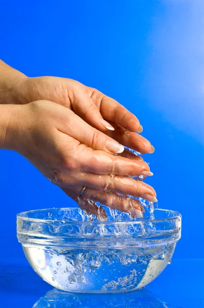 Washing hand — Stock Photo, Image