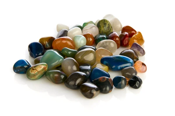Barevných drahých kamenů — Stock fotografie