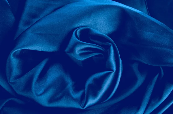 Kék selyem — Stock Fotó