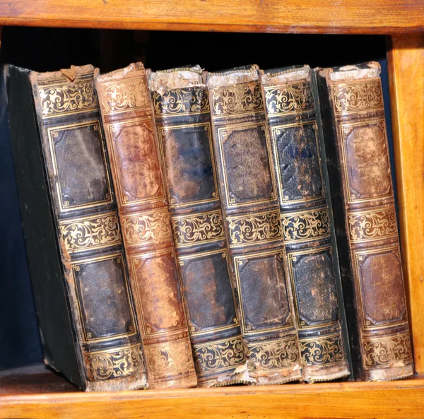 stock image ANTIQUE BOOKS