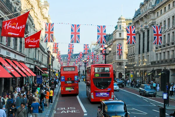 Oxford Street w Londynie — Zdjęcie stockowe
