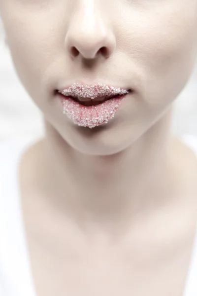 Lippen in de sector suiker — Stockfoto