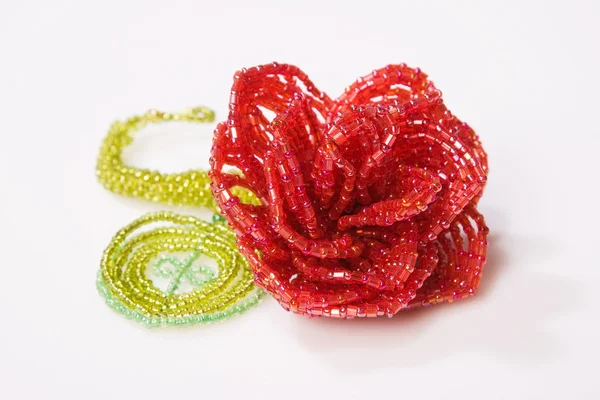 Decorative flower bead — Stock Photo, Image