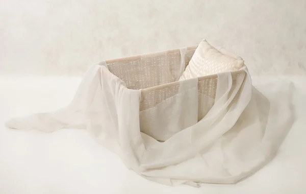 stock image Elegant baby cradle