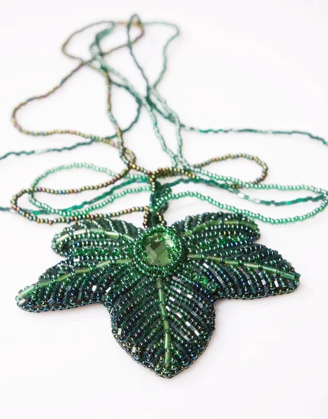 Decorative bead necklace — Stock Photo, Image