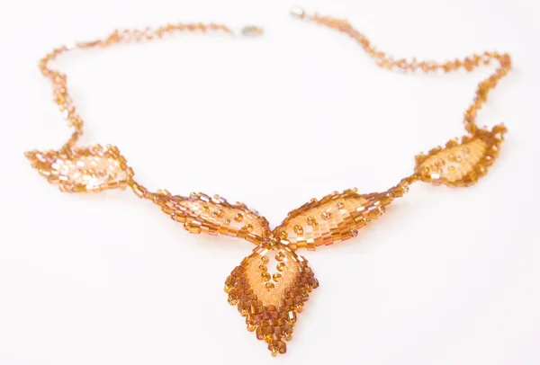 Decorative bead necklace — Stock Photo, Image