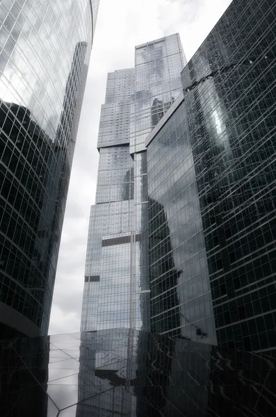 stock image Skyscrapers of Moscow City