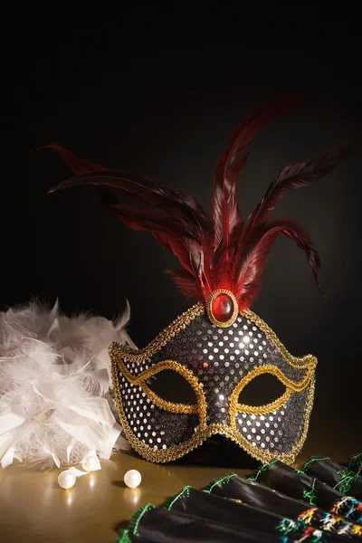 仮面舞踏会のためのアクセサリー — ストック写真