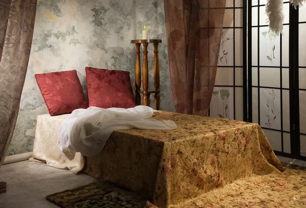 Camera da letto in stile vintage — Foto Stock