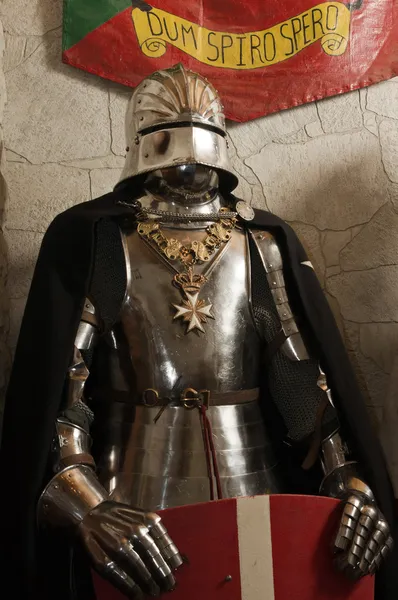Middeleeuwse ridder - crusader — Stockfoto