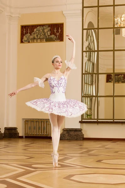 Ballerina in ballet pose — Stock Photo, Image