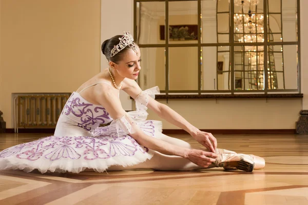 芭蕾舞演员的肖像 — 图库照片