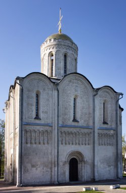St Demetrius Cathedral (1193-1197), Vladimir, Russia clipart