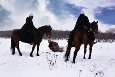 korkmuş köylü ve şövalyeleri hospitallers sürme