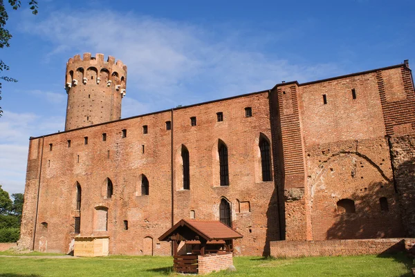 Teutonic castle in Poland (Swiecie) — Stock Photo, Image
