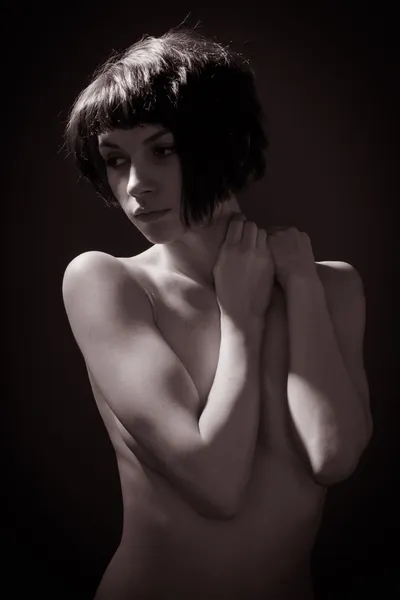 Красивая голая женщина — стоковое фото
