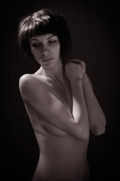 Красивая голая женщина — стоковое фото