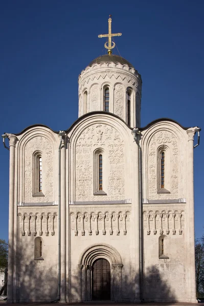 St demetrius katedrála (1193-1197), vladimir, Rusko — Stock fotografie