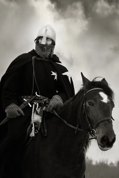 Cavaleiro medieval de São João (Hospitalário ) — Fotografia de Stock