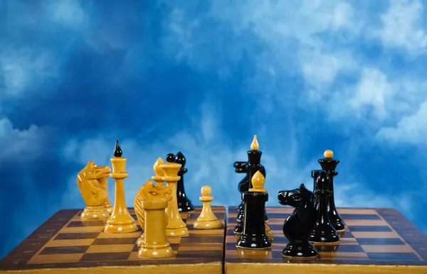 Chess battle — Stock Fotó