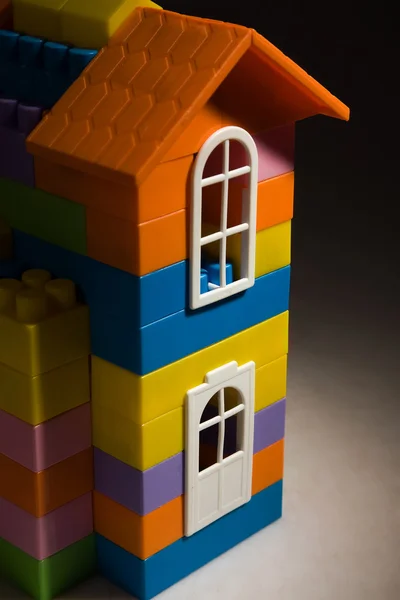 玩具房子模型 — 图库照片