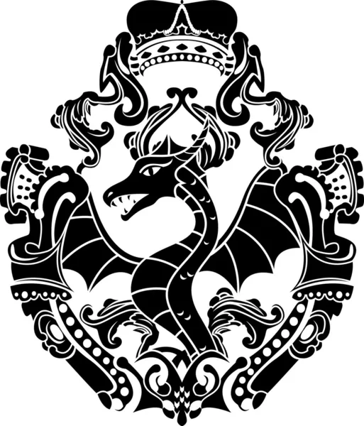 Bras de dragon — Image vectorielle