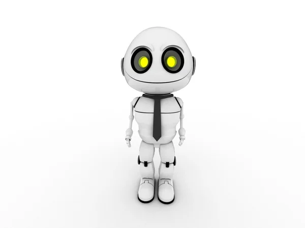 흰 로봇 — 스톡 사진