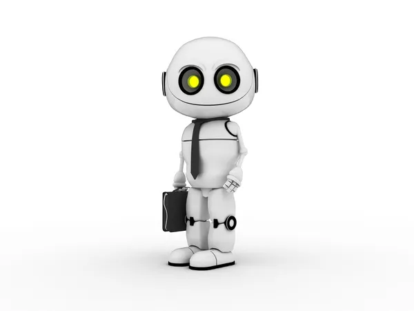 stock image White robot