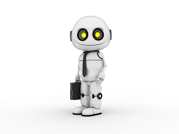 White robot Stock Picture