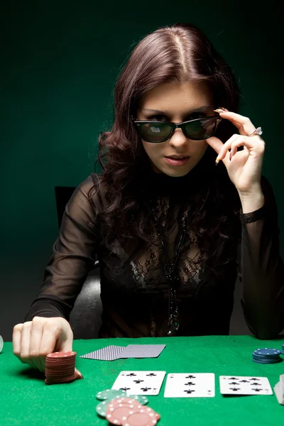 Покер концепції — стокове фото