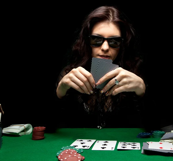 扑克概念 — 图库照片