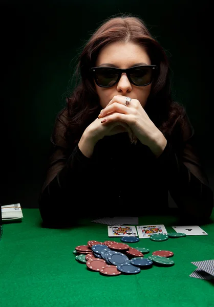 Έννοια του πόκερ — Φωτογραφία Αρχείου