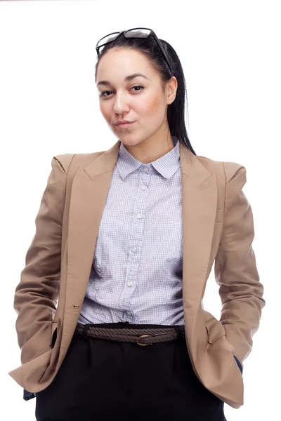 Jonge zakenvrouw — Stockfoto