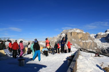 Kayak Kayak tesisi val di fassa içinde ital