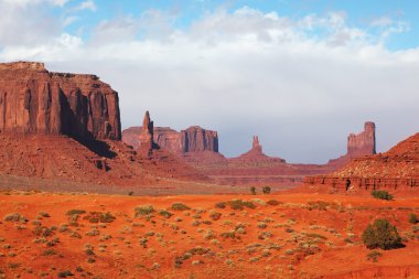 The majestic Monument Valley clipart