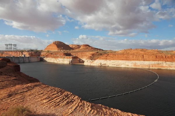 Glen Canyon Dam och Lake Powell — Stockfoto